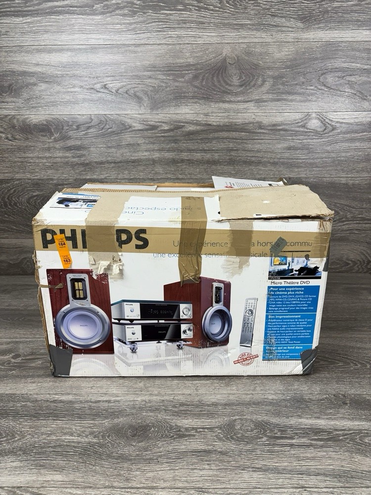 DEFECTIVE Philips MCD708 Micro Theatre System DVDCD Player Tuner Speaker G3D