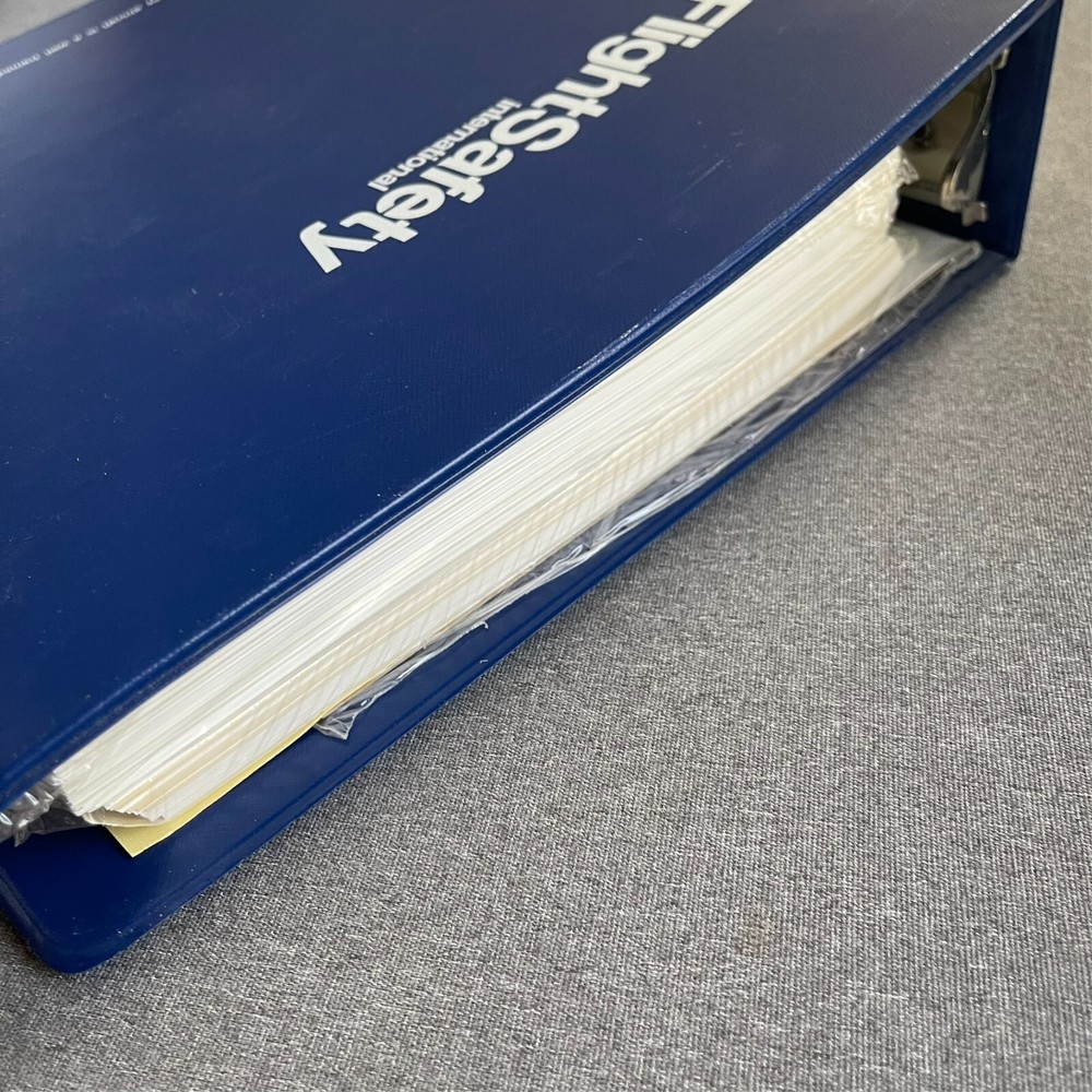 Flight Safety International Cheyenne Pilot Initial Training Syllabus 1990