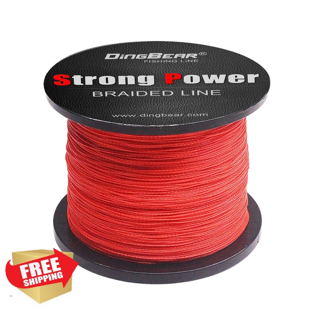 Dingbear Braided Fishing Line 437yd-5000yd Strong Pull
