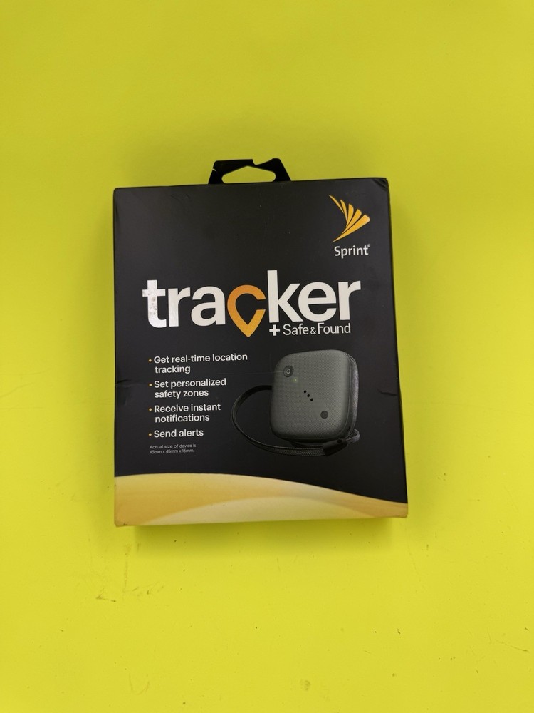 BRAND NEW Sprint Tracker Safe & Found GPS Tracker Apple Android Compatible