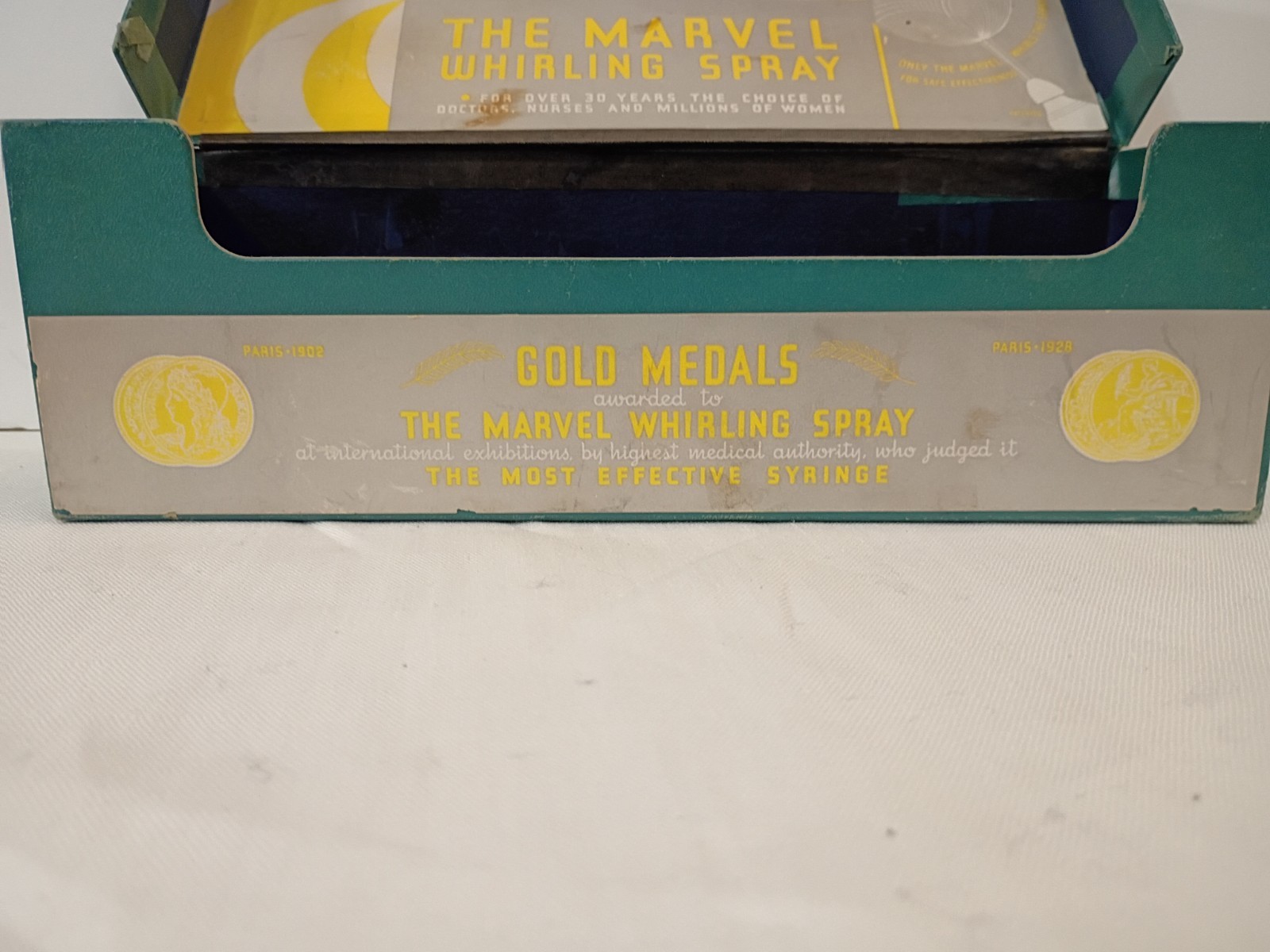 Vintage Marvel Whirling Spray Douche Bulb Syringe.