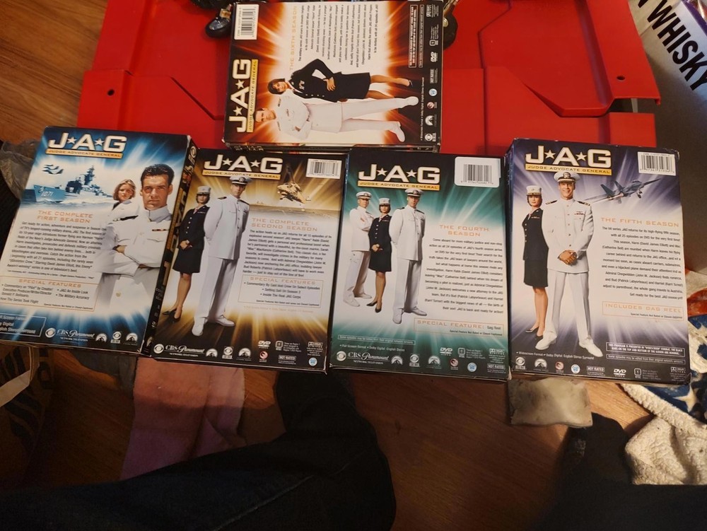 JAG: The Complete Seasons 1-2 & 4-6 DVD Set