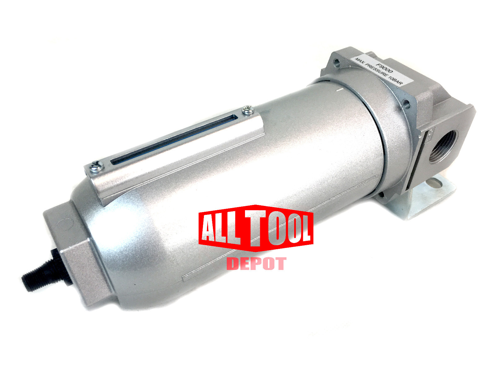 3/4" Inline Air Compressor Water Moisture Filter Trap Separator w/ Auto Drain