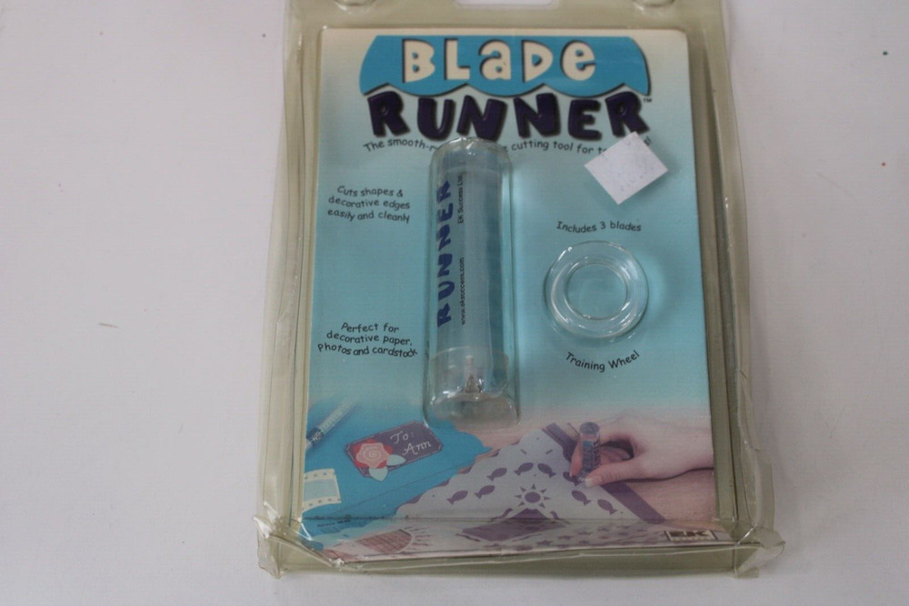 EK Success Blade Runner Simple Cutting Tool For Template 3 Blades Training Wheel