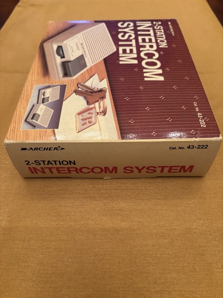 Vintage Archer Intercom System 43-223A