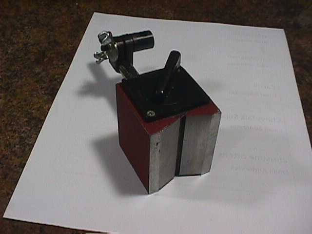 Magnetic base for dial indicators # 1