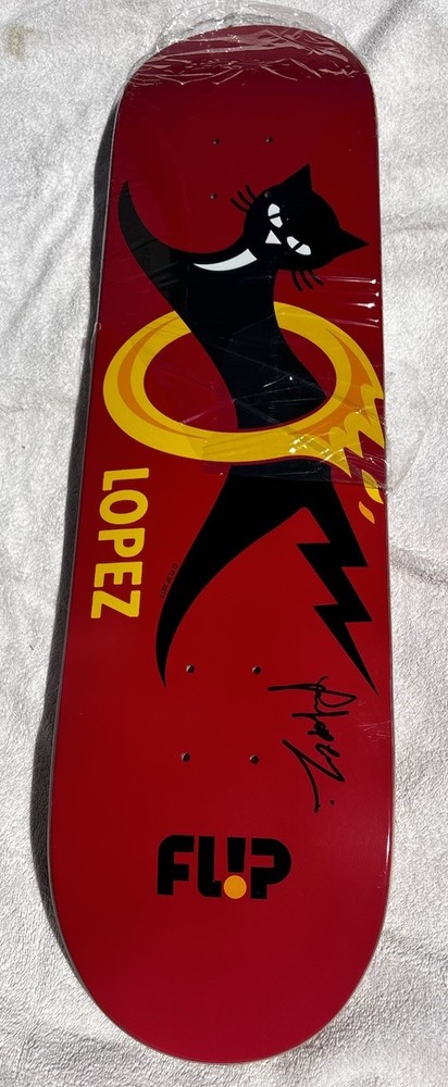 Louie Lopez Signed Skateboard Deck
