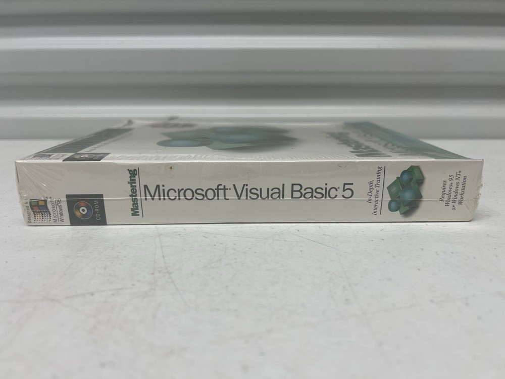 Mastering Microsoft Visual Basic 5 CD-ROM (1997) — Sealed, New in Box