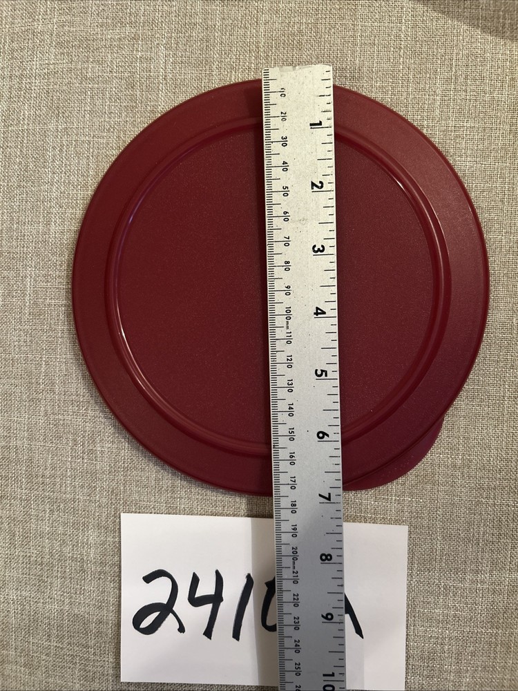 Tupperware Replacement Lid 2410 A Burgundy