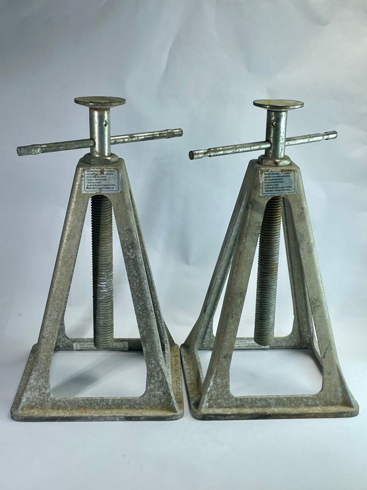 Pair Aluminum RV Stabilizer Stack Jacks | Adjustable 11"–17" | 6000 lb Capacity