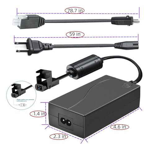 Adjustable Bed Replacement Cord - Adjustable Bed Base Power Supply Power