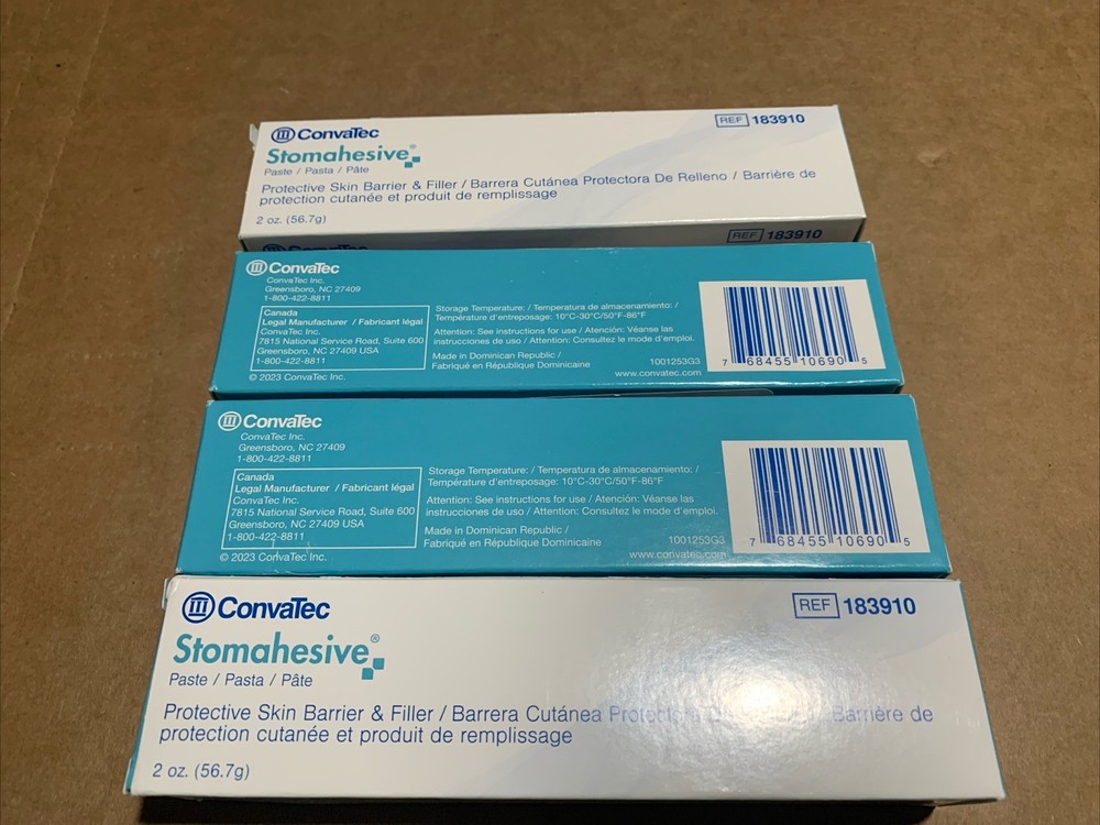 4 - ConvaTec Stomahesive Paste 2oz REF#183910