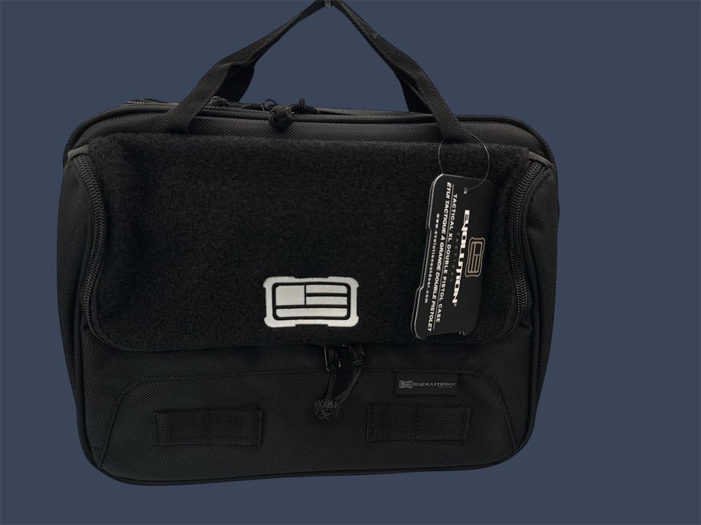 Evolution Tactical XL Double Pistol Case 51303-EV