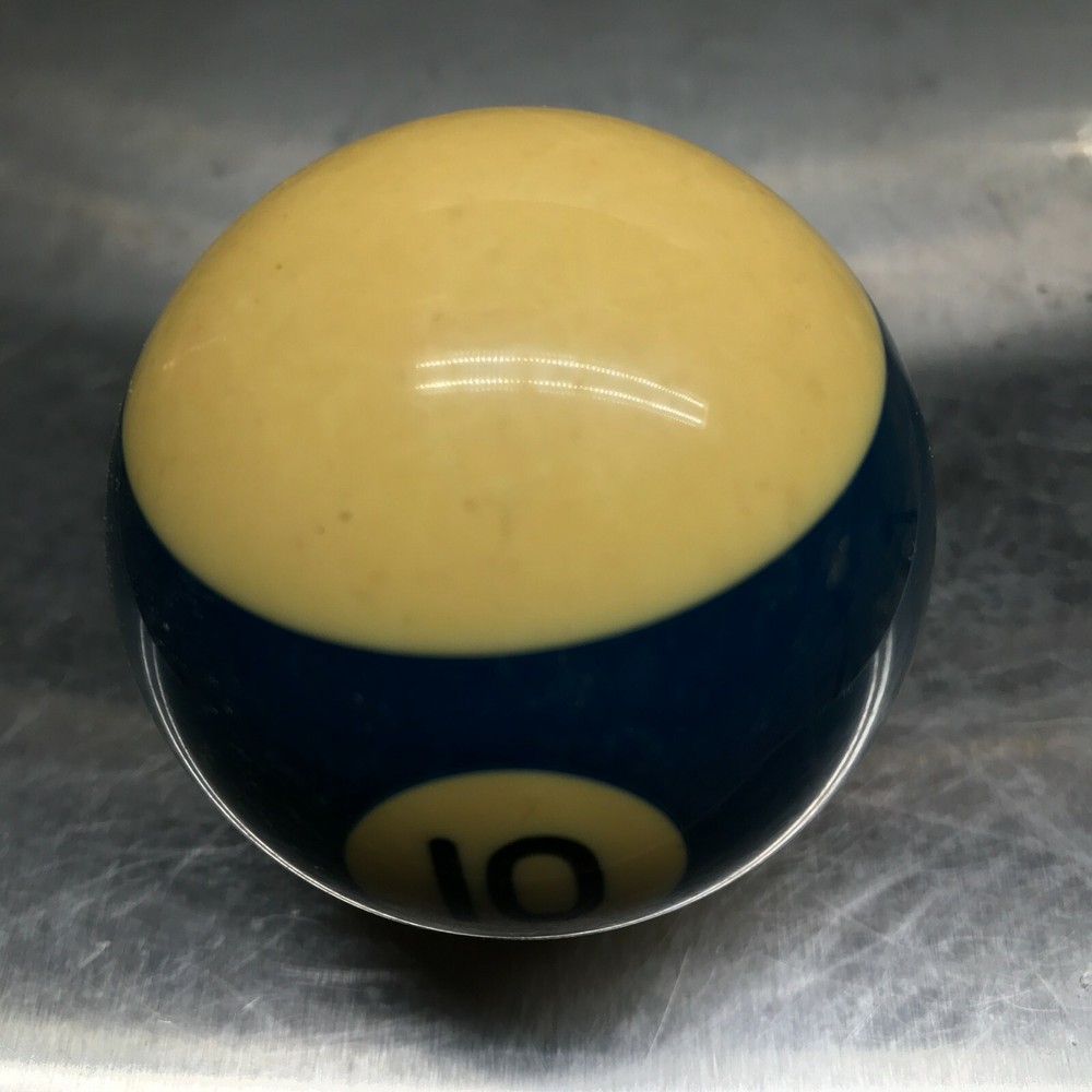 Vintage Replacement #10 Billiard Pool Ball 2 1/4" Diameter