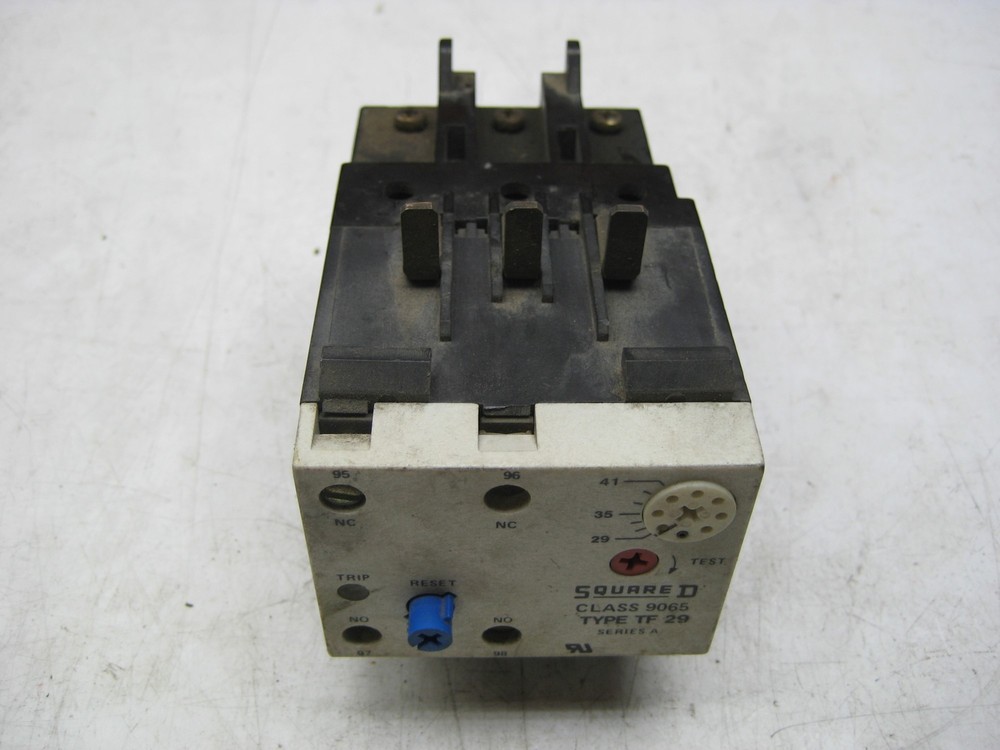 SQUARE D 9065TF29 OVERLOAD RELAY UNMP