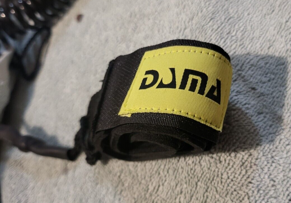 DAMA Coiled Leash for SUP Paddle Board Surfboard Adjustable Thigh Ankle Cuff