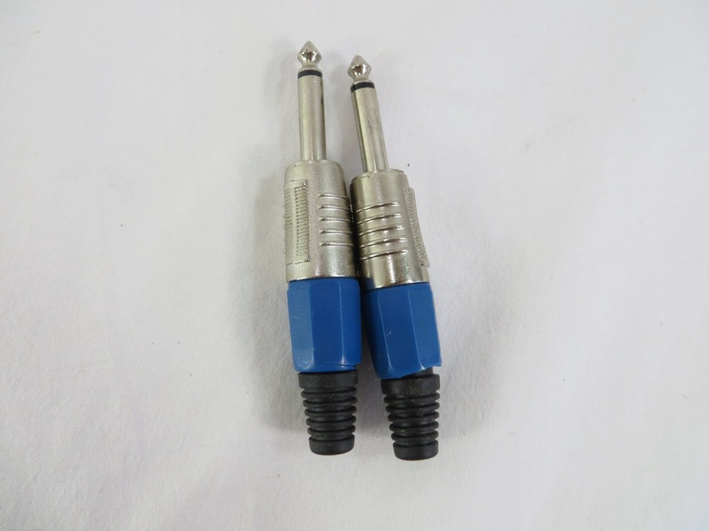11 Piece - 0 1/4in Jack Plug Stereo Multiple Colors