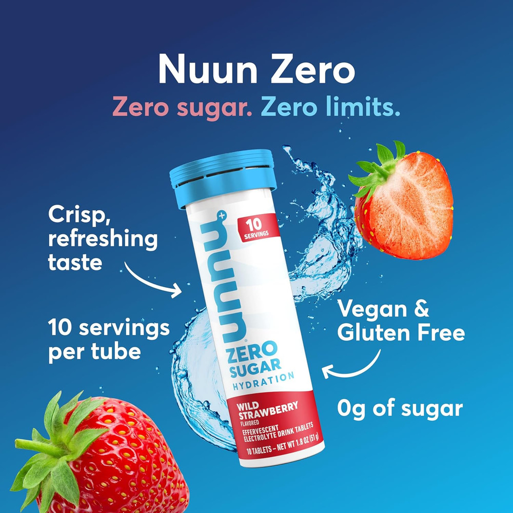 Zero Sugar Hydration Electrolyte Tablets - Magnesium, Calcium, Potassium, Chlori