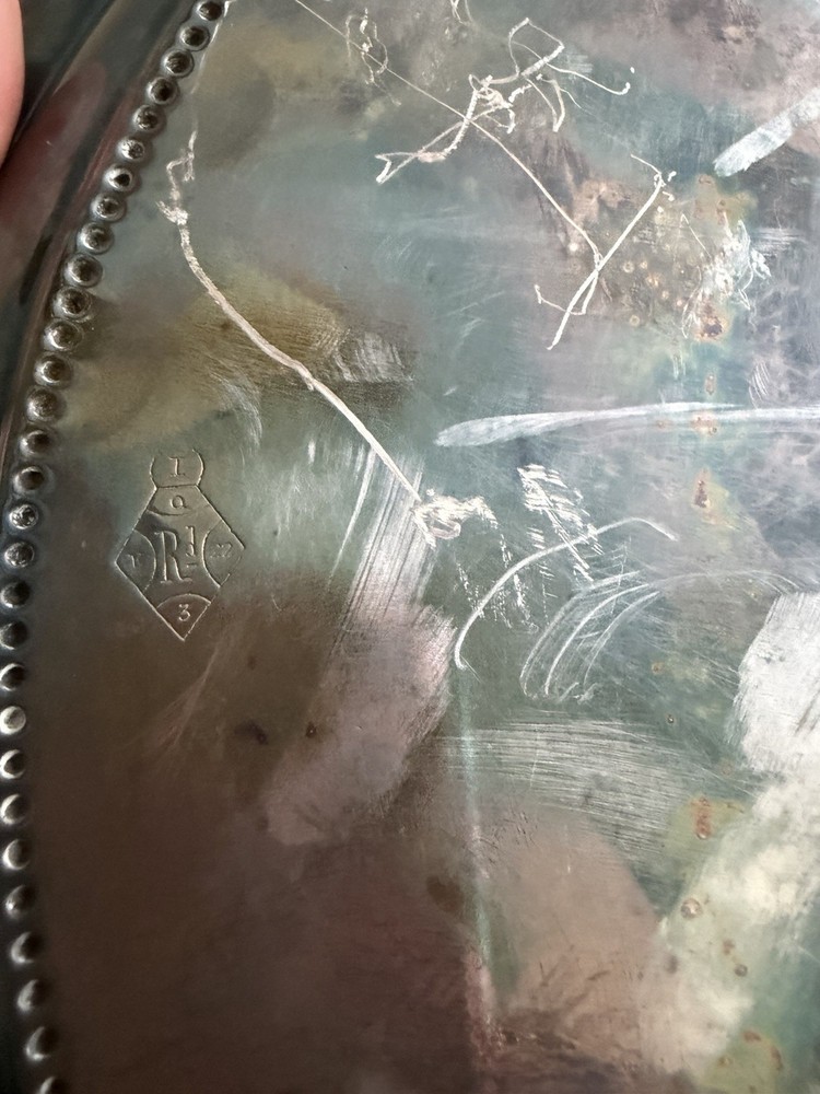 Christopher Dresser Silver Plated Tray