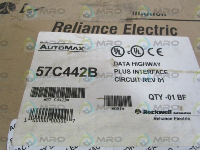 RELIANCE ELECTRIC 57C442B NSFS