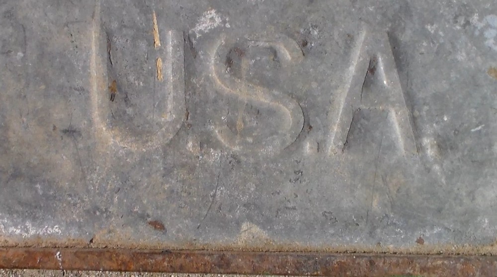 Old Relic WW2 US Army 1942 Dated Galvanized "Jerry Can" Water Can "NESCO" (USED)