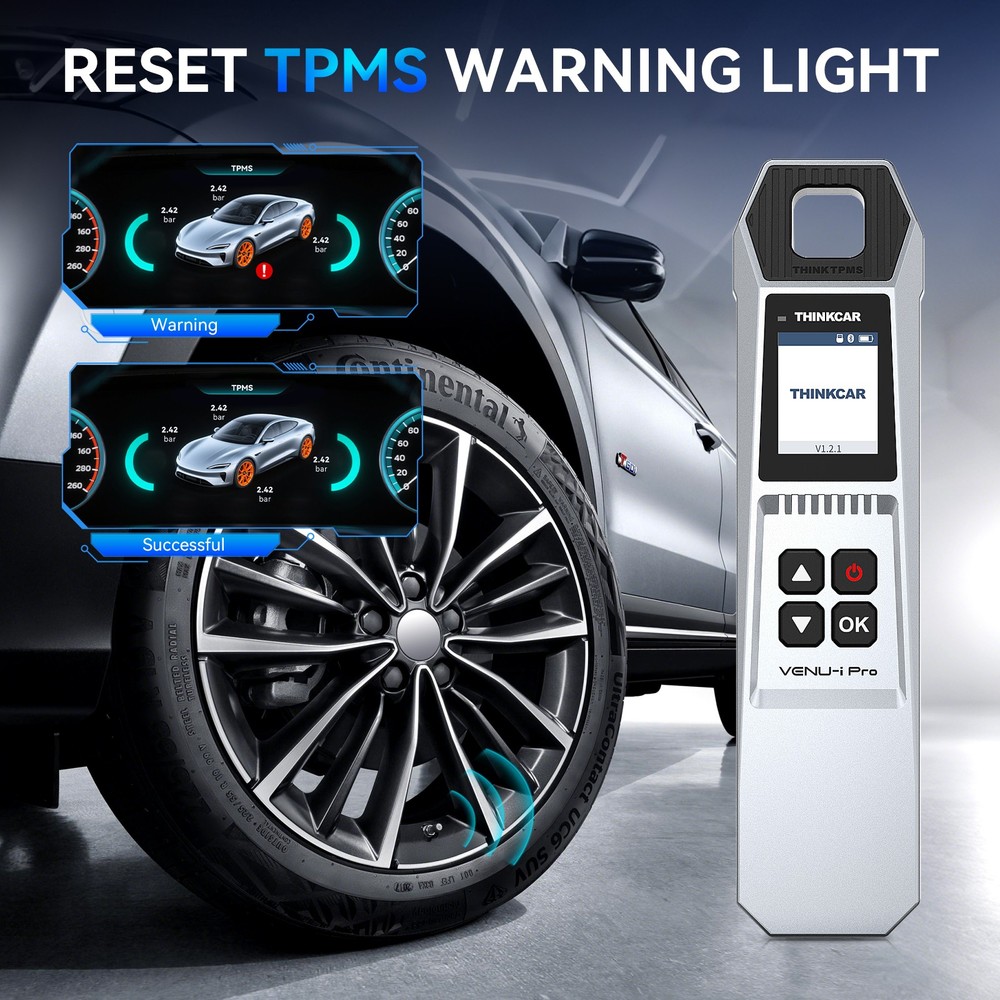 VENU Ipro & VENU5 Tire Pressure Sensor programming THINKCAR TPMS Tool Set NEW