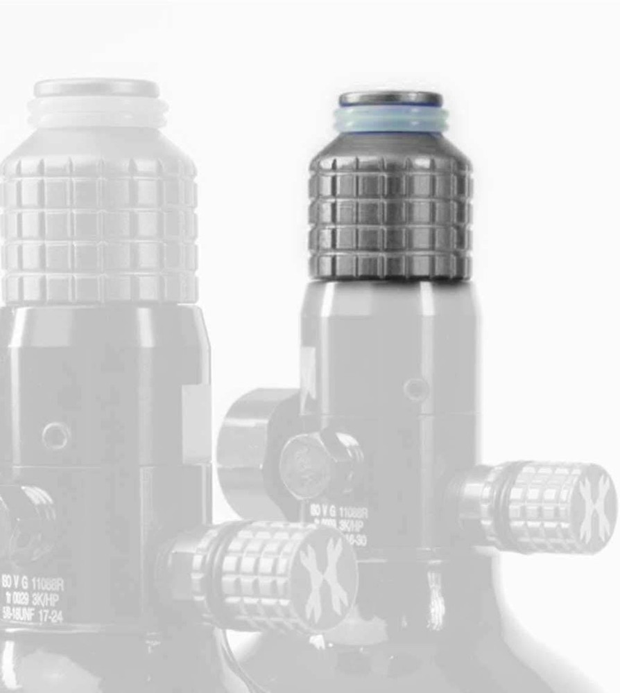 HK Army Paintball Tank Thread Protector - Silver