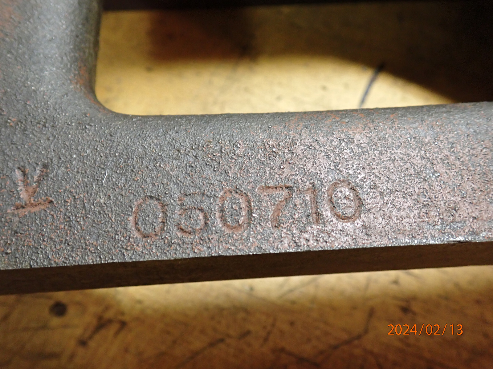 LOT A31 MACHINIST ANGLE PLATE WITH KEY WAY AND 1/2-13 HOLES POSSIBLE SUBURBAN