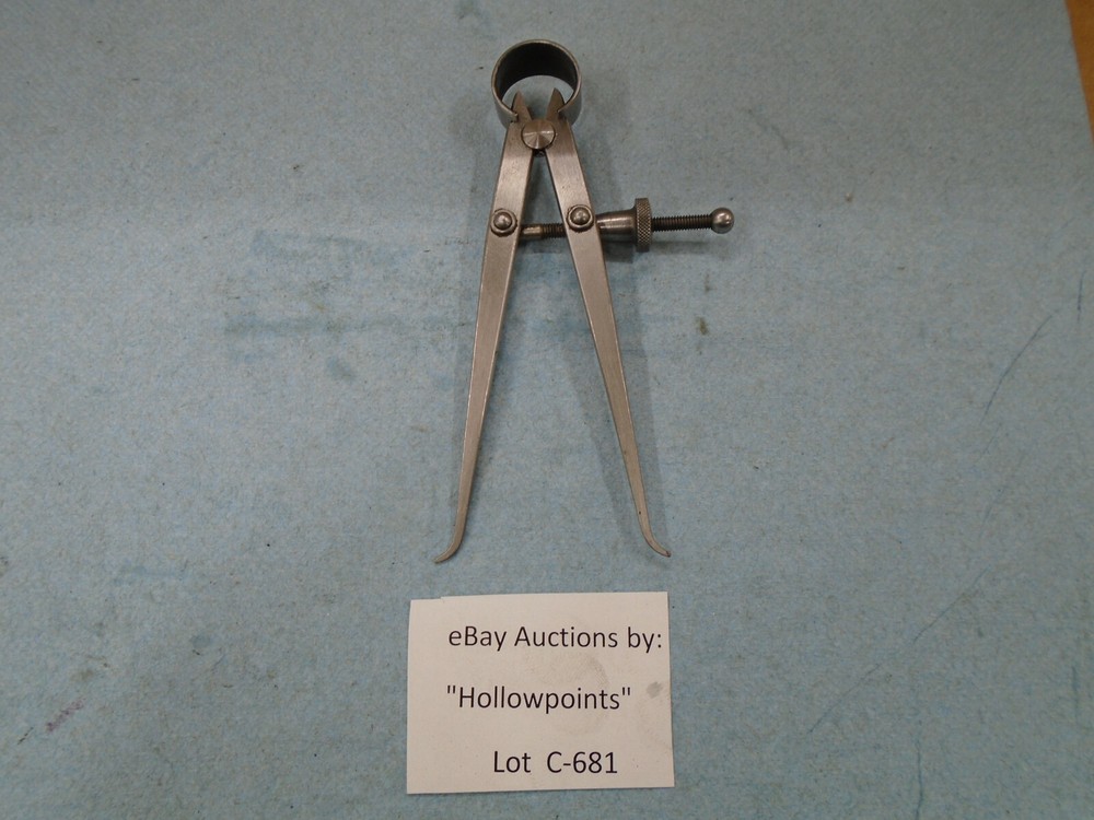 Lufkin No. 42 Inside Spring Type Caliper 4" w/ solid nut C681