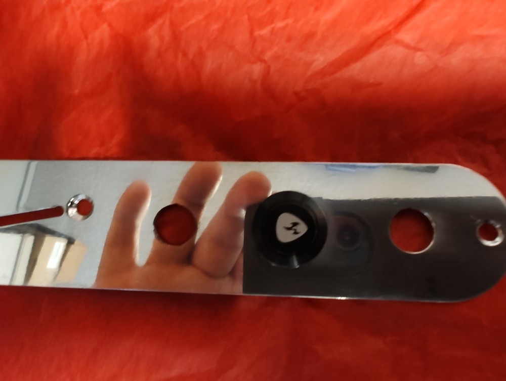 Guitar Kill Switch/Cutoff 16mm Momentary Push Button Full Kit Black