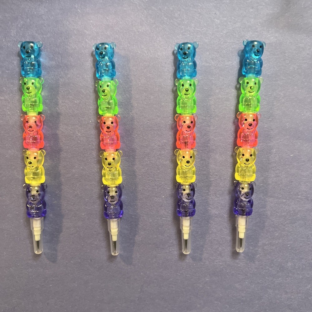 4 Stackable Bears Mechanical Pencils