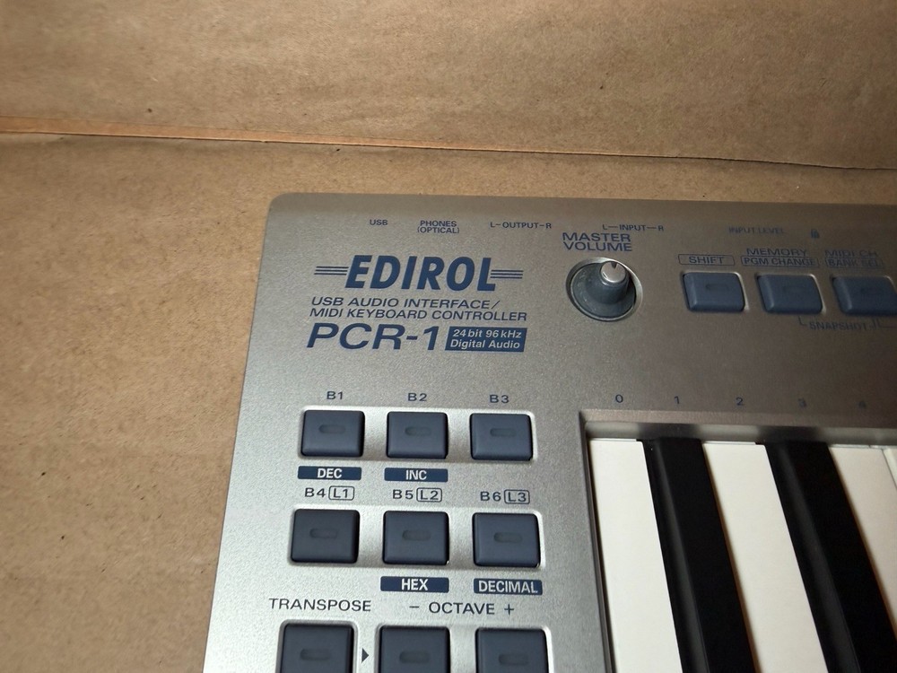 Edirol PCR-1 USB Interface/ Mini Keyboard Controller Only | Silver
