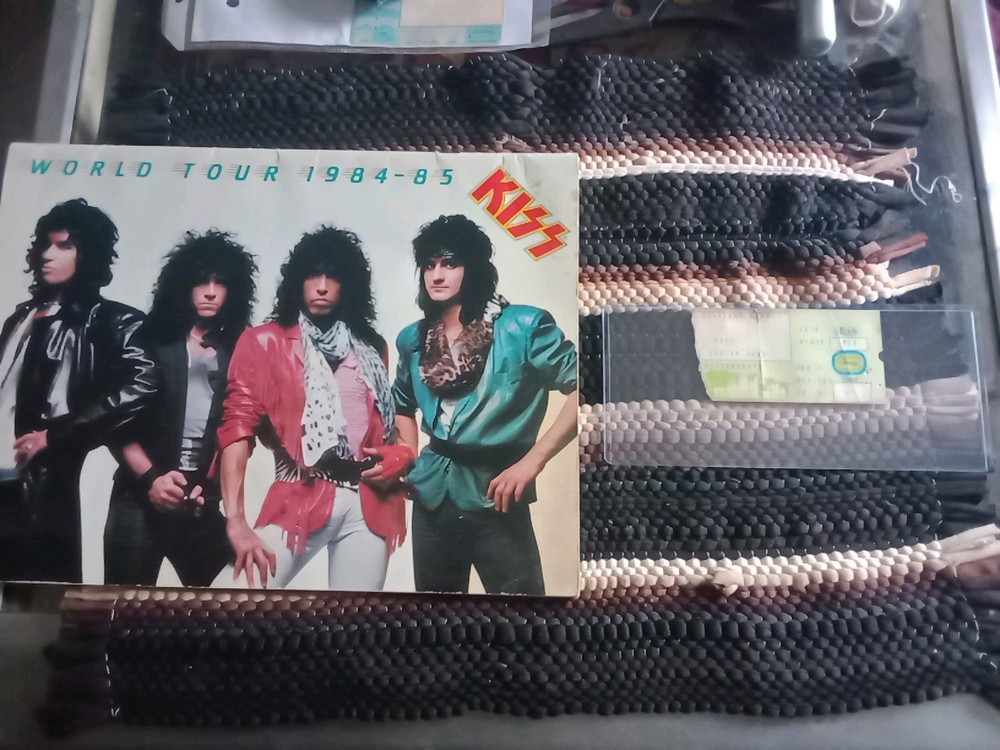 Kiss 💋 Ticket Stub History 🎸 Animalize Tour 12-14-84, Cleveland Ohio 👀