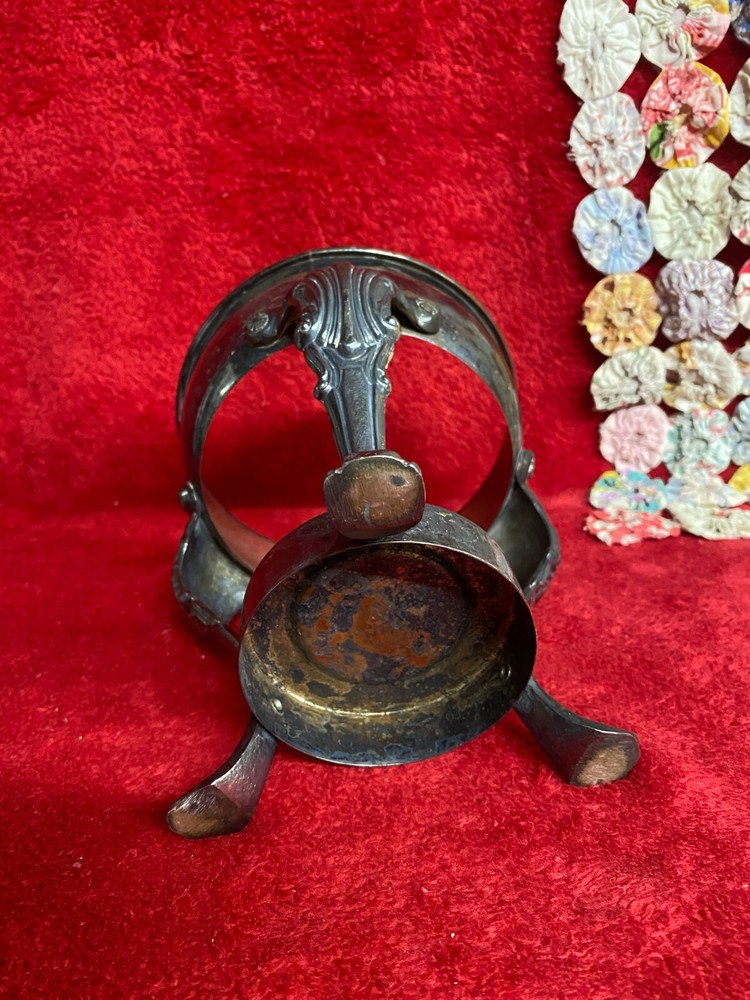 Vtg Decorative Silverplate Server Very Elaborate Designs Unknown Makers Mark