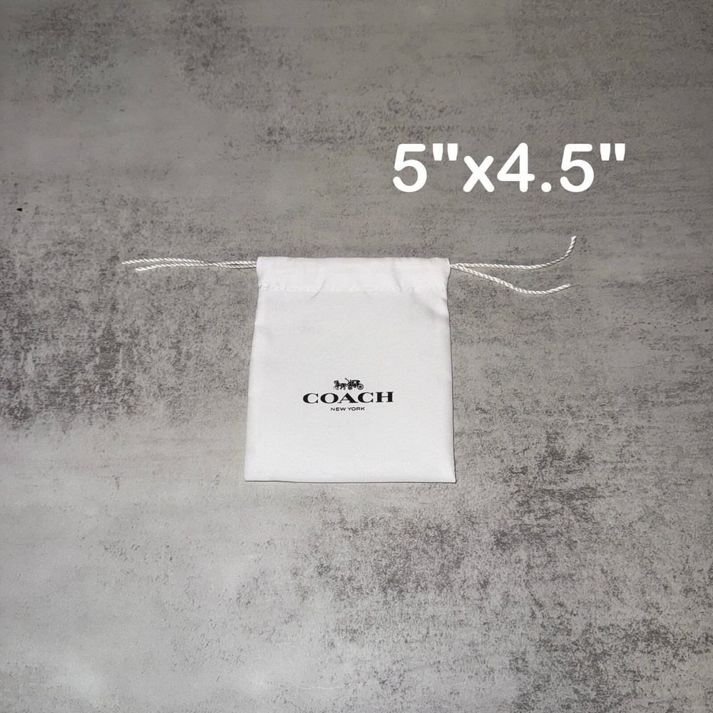 Coach Drawstring Dust Bag Storage Cover Bag Various Sizes - Pick 1
