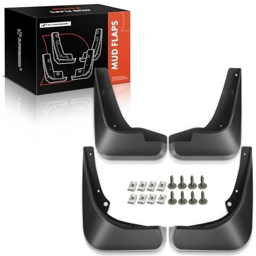 Set of 4PCS Mud Flaps Splash Guards Mudguards Mudflaps with Hardware