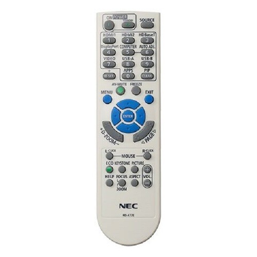 NEC Replacement IR Remote Control RMT-PJ39