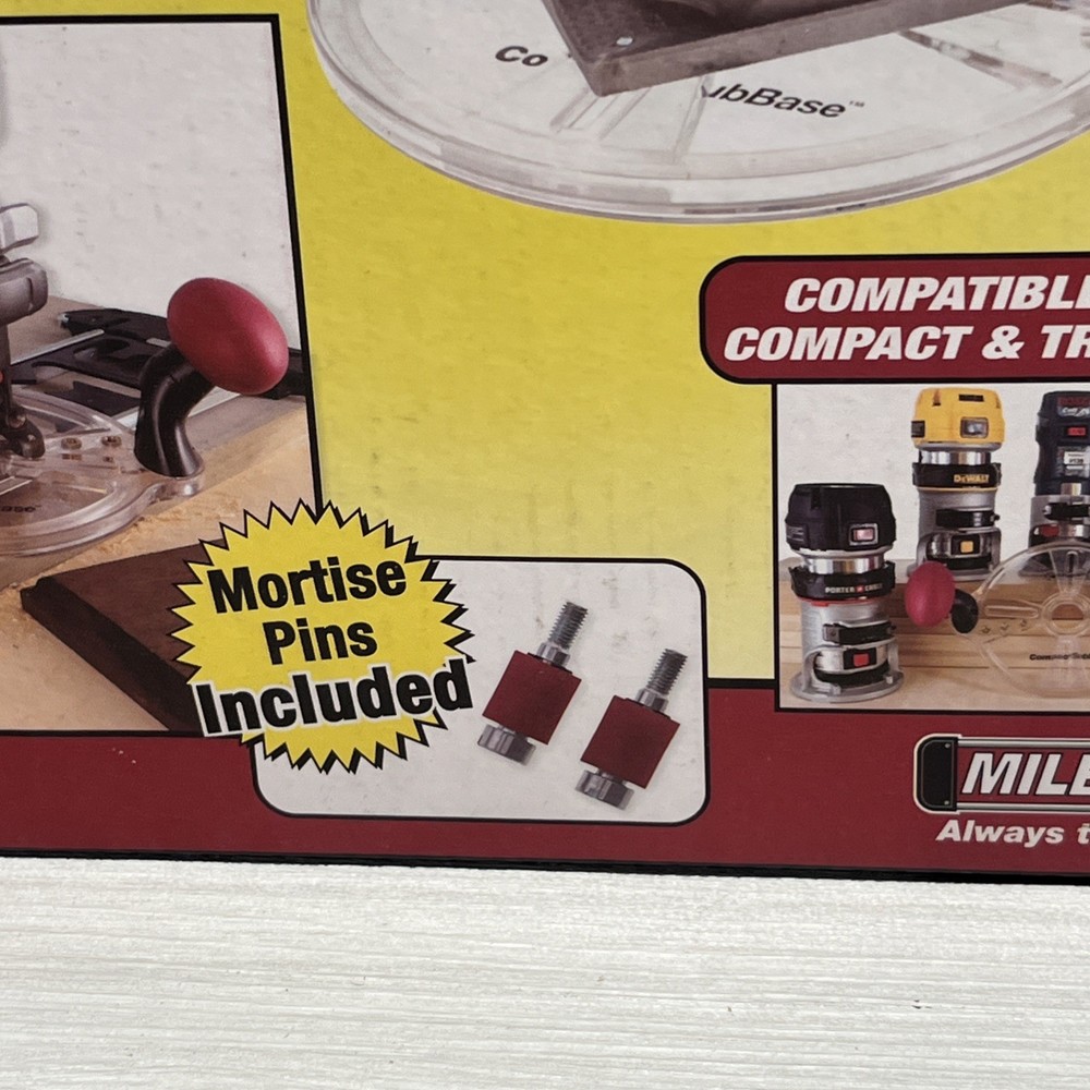 Milescraft 1225 Compact Sub Base - Universal Sub Base for Compact / Trim Routers
