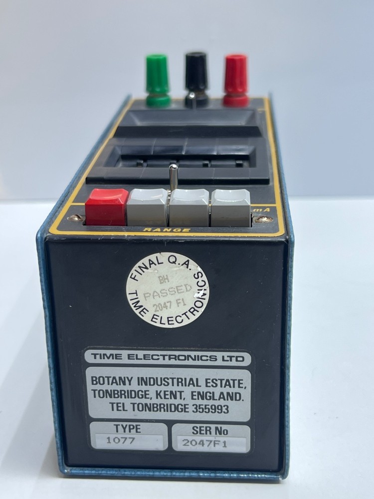 Time Electronics DC Milli Amp Source / Calibrator (Type 1077)