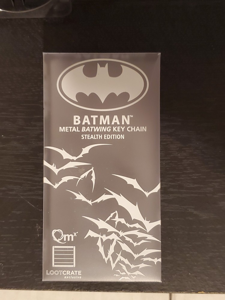 Batwing Key Chain Loot Crate Exclusive NIB