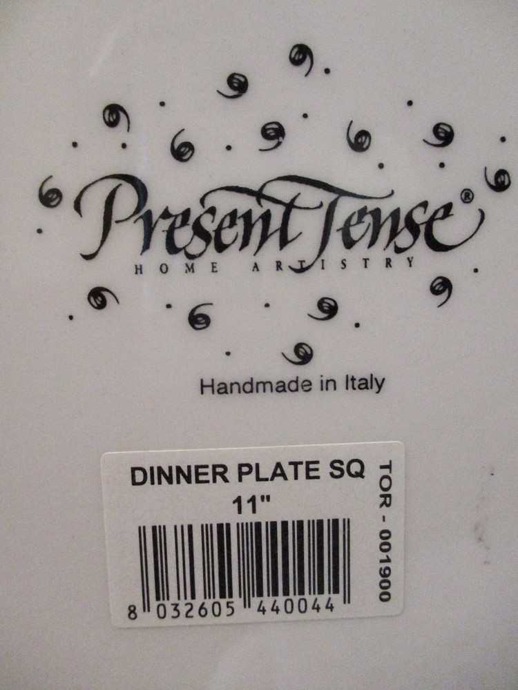 PRESENT TENSE TORCELLO DINNER PLATE - 11" 1305C