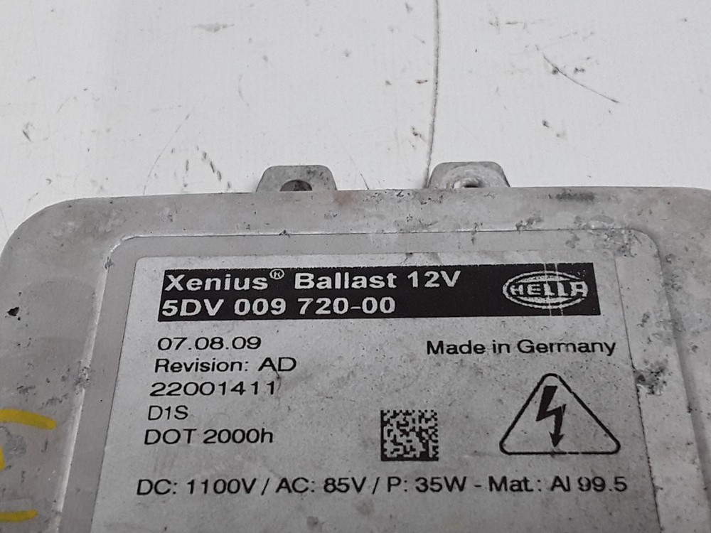 Opel Insignia 2009- Headlight Control Unit 5DV00972000