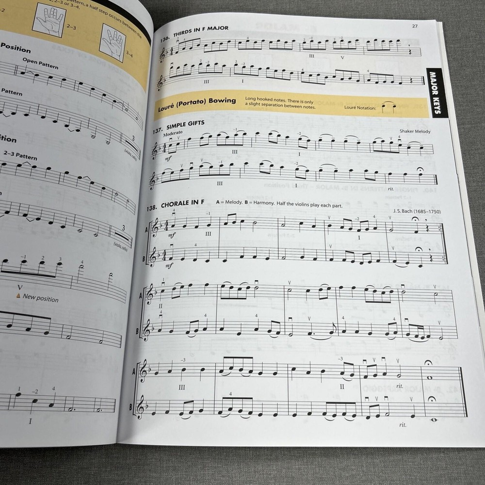 Essential Technique for Strings Violin Book 3 ~ 2004 Workbook