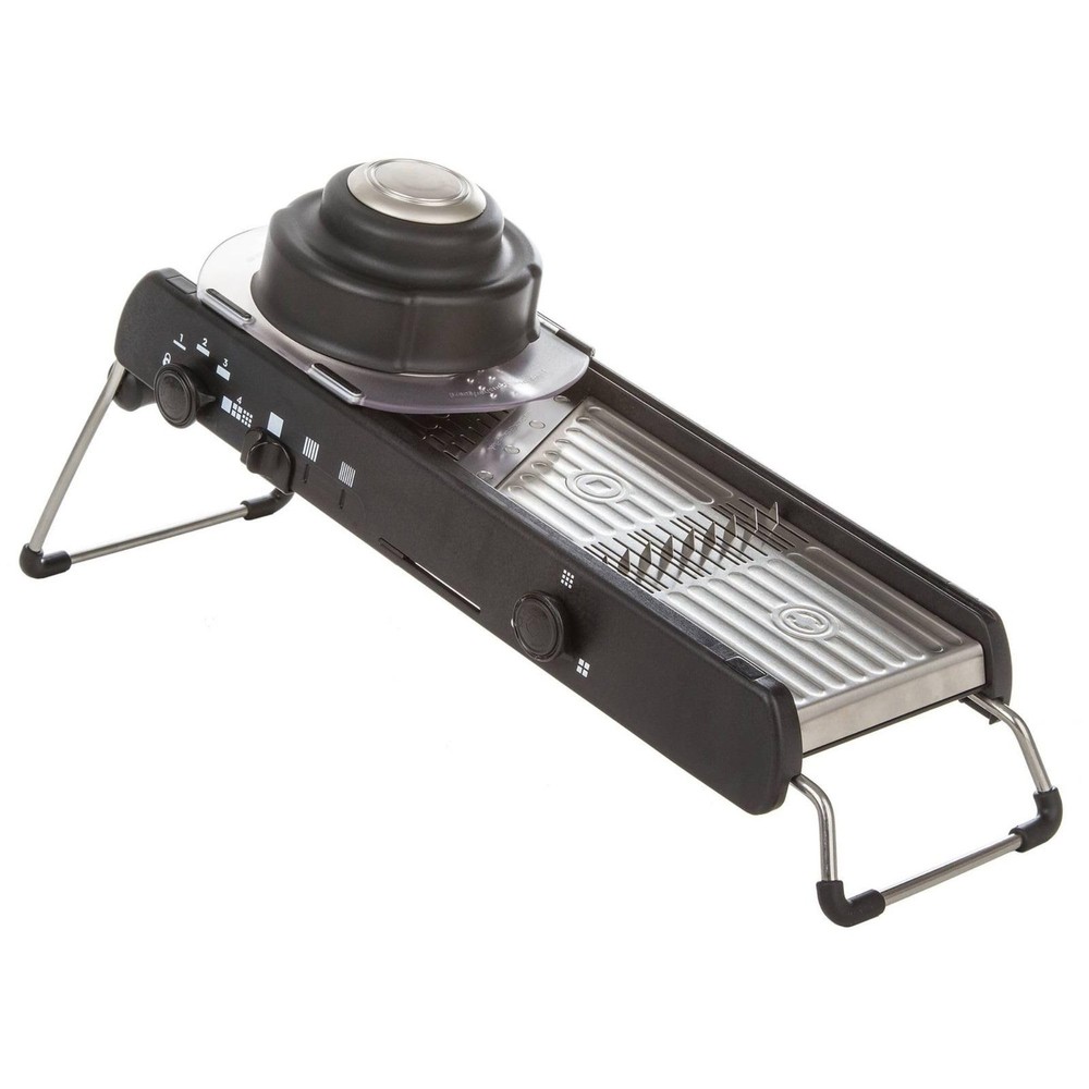 PL8 Professional Cubing Mandoline - Versatile Vegetable Slicer with Integrate...