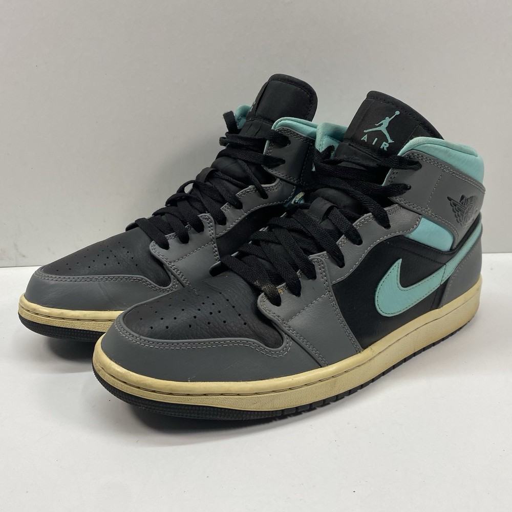 Size 10 - Air Jordan 1 Mid Grey Aqua