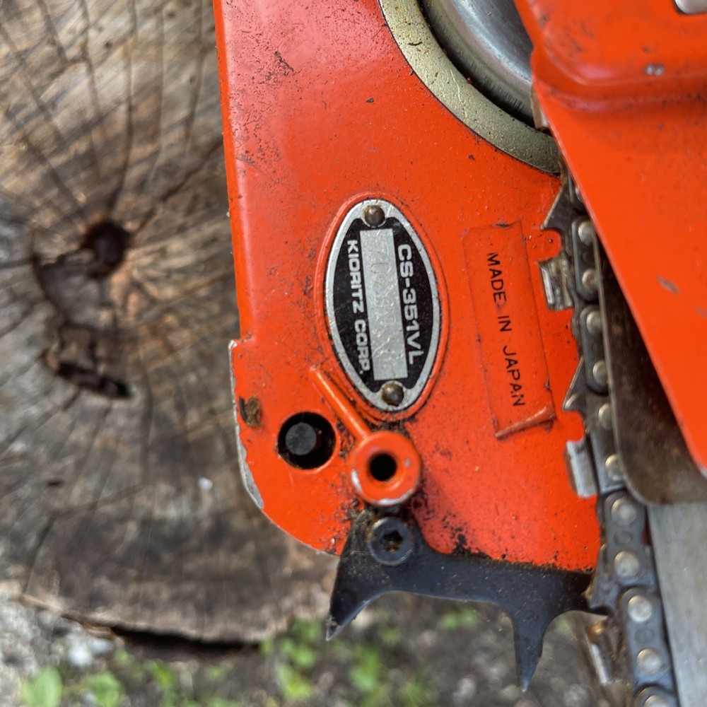 Kioritz Echo CS-351VL Vintage Chainsaw Complete Untested