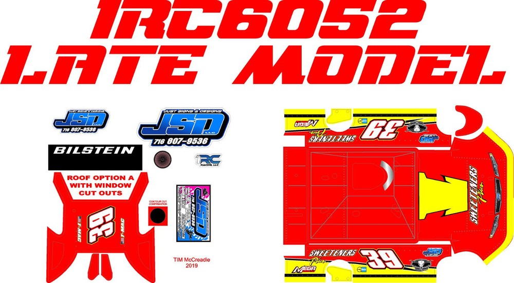 1RC LATE MODEL 1RC6052  WRAP TIM MCCREADIE 2018