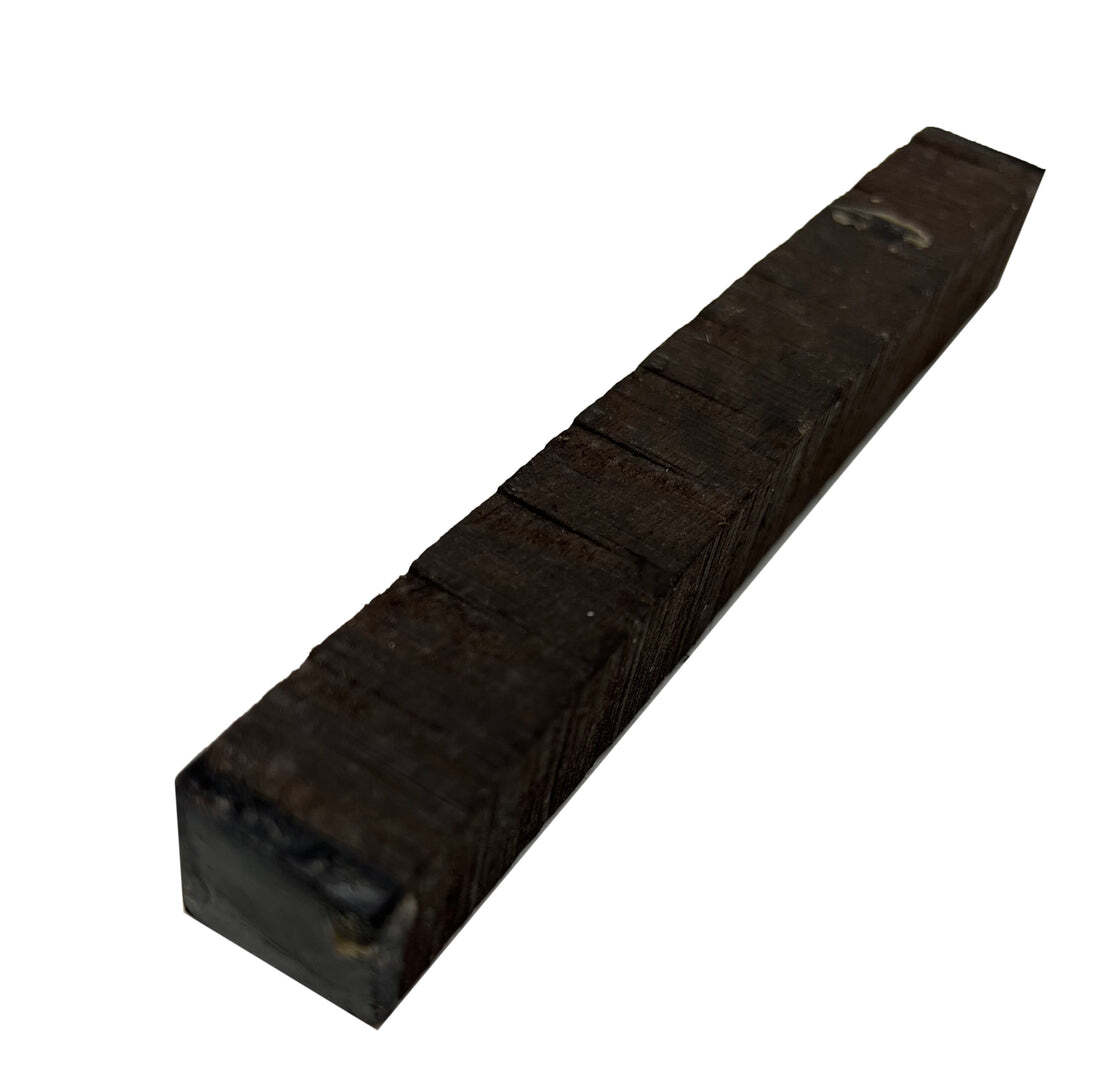 Gaboon Ebony Pen Turning Blanks Carving Wood Blocks 3/4" x 3/4" x 6" (1 Piece)