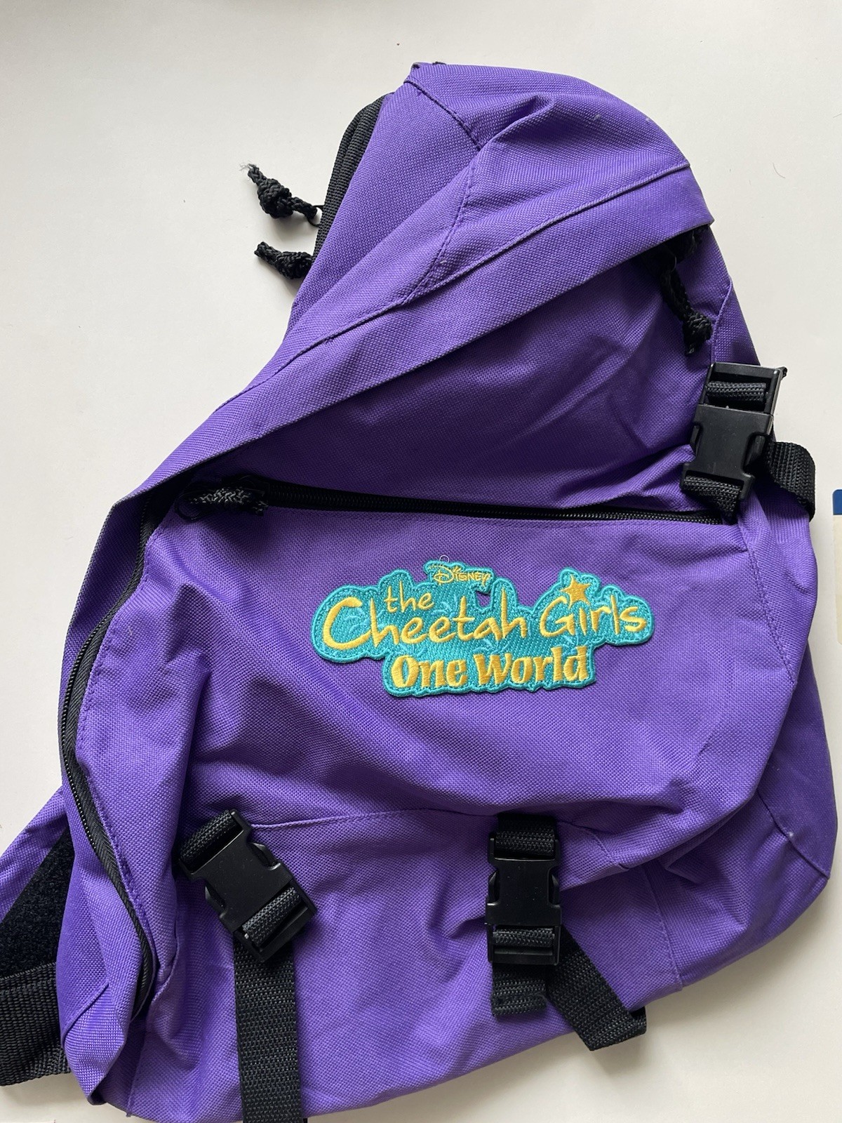 Disney The Cheetah Girls One World Purple Medium Shoulder Bag RARE 2008