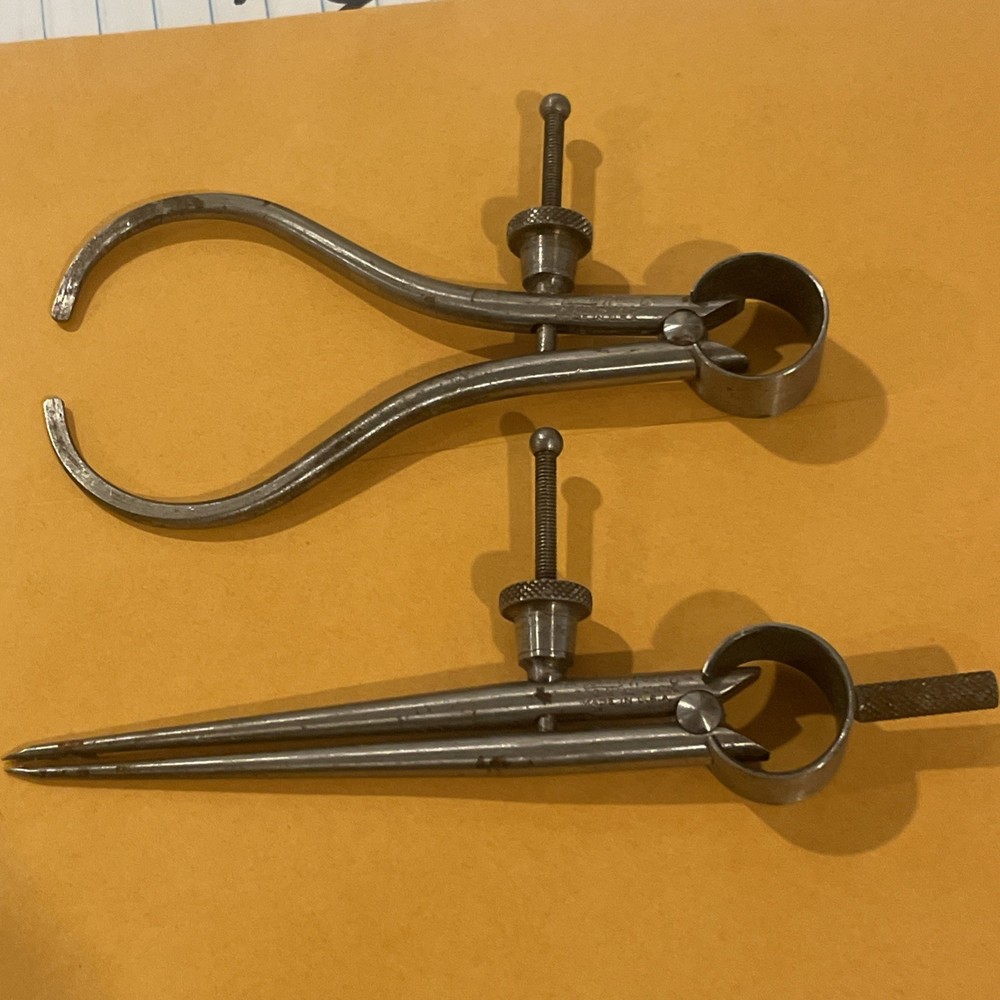 Vintage LUFKIN Two-Piece Precision Tool Lot